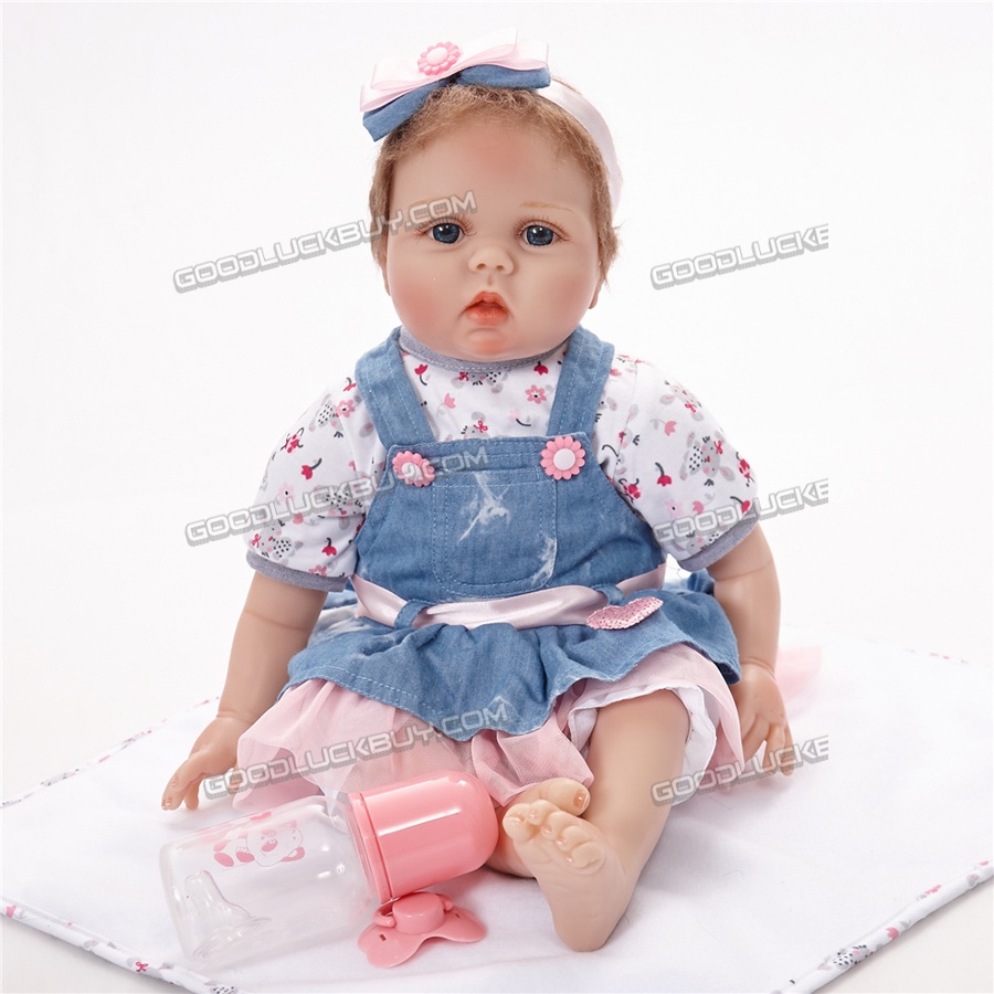 doll realistic newborn lifelike vinyl girl baby doll handmade
