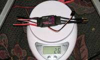 weight of one ESC